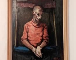 Framed Canvas Painting by Philippe Alfieri