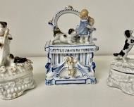 Three Victorian Fairing Trinket Boxes