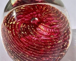 Artist Created Paperweight - truly a gorgeous paperweight created with stunning design! 