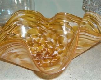 James Hayes Art Glass bowl