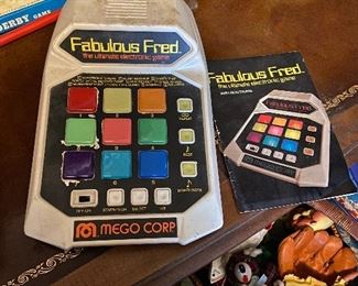 Vintage Mego - FAb. Fred Game w/ box 