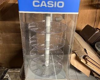 casio watch display - spinning counter lighted display 