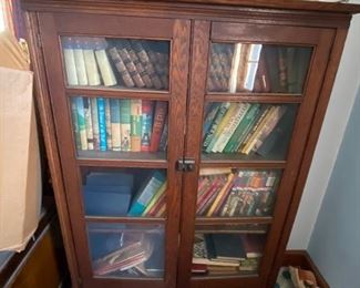vintage bookcase self - very nice 