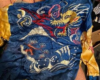 Wartime dragon silk jackets