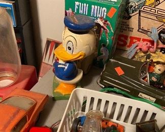 Vintage 1950s donald duck bobblehead - Japan 