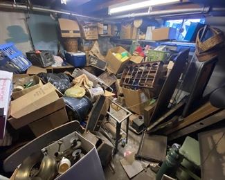 Photo of unsorted-unsearched room of treasures