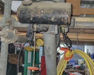 Vintage British Seagull outboard motor