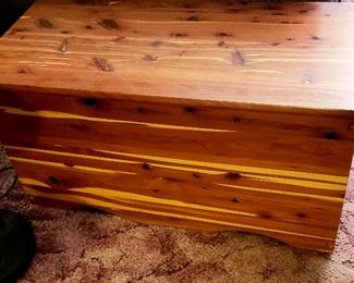 Small cedar chest