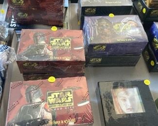 Sealed in box, Star Wars customizable card game sets