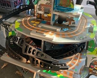 Really nice Hape toy structure for small cars/trains