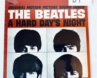#B-1, A Hard Day's Night, $50, Condition:EXCELLENT/SEALED, Original Motion Soundtrack, Released 1964
