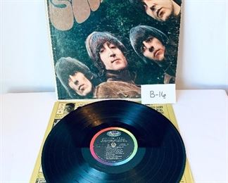 #B-16,  Rubber Soul, $10, Condition:Acceptable, Released 1965
