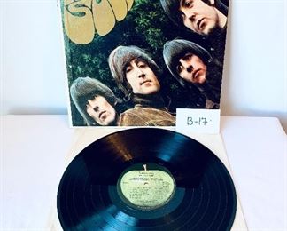 #B-17, Rubber Soul, $30, Condition:Good, Released 1965
