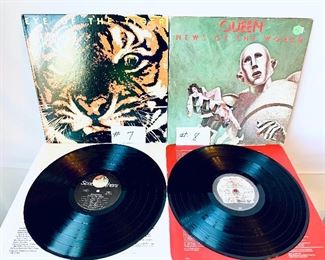 #7 -$10, Survivor, 1982 / 
#8 -$16,  Queen, 1977 - SOLD 
Condition: Both are Good