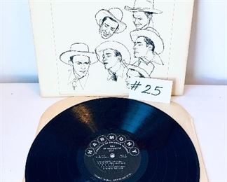 #25 -$7,  The Sons of Pioneers' Best,Released:1964,Condition:Very Good
