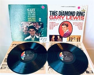 Lot 83- $20,  Gary Lewis and the Playboys Albums, This Diamond Ring , Condition:Good/ Golden Greats, Condition:Acceptable
