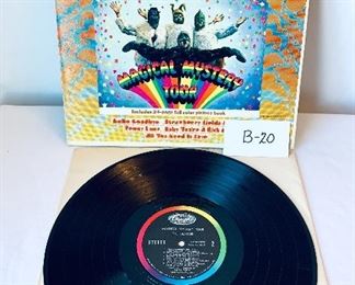 #B-20,   Magical Mystery Tour, $15,  Condition:Good, Released 1967
