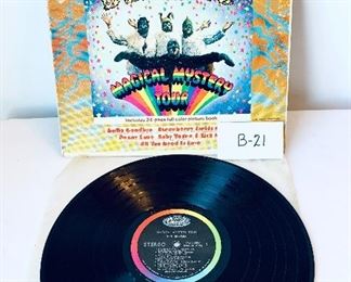 #B-21,  Magical Mystery Tour, $9, Condition:Fair, Released 1967

