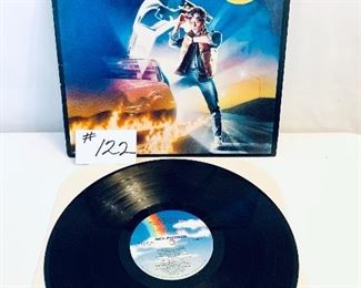 #122- $18,  Back to the Future Soundtrack, Released:1985, Condition:Good
