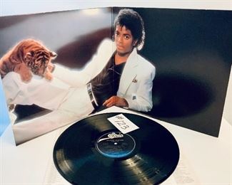 #123- $16,  Michael Jackson Thriller, Released:1982, Condition:Fair
