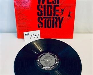 #141- $10,  West Side Story Soundtrack, Released:1961, Condition:Very Good
