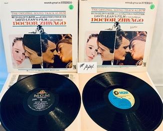 #144- $6 each,  Doctor Zhivago Original Soundtrack 1965, Condition:Very Good/ Doctor Zhivago Original Soundtrack 1965, Cond.:Good
