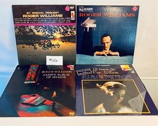 Lot #156 - $20, Roger Williams Albums, 1960's, Condition: Good to Acceptable