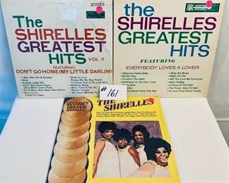 #161 - $27, The Shirelles  Albums, 1960's, Greatest Hits Vol II, Good/ Greatest Hits Vol II, Very Good/ Everest Golden Greats, Very Good
