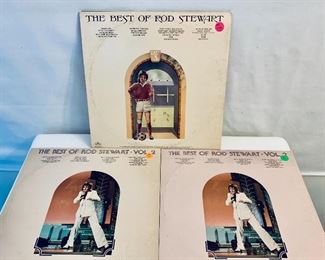 #167 - $20,  Rod Stewart The Best of Vol. 2 , 1976, Condition:Good (2) ,Very Good(1)
