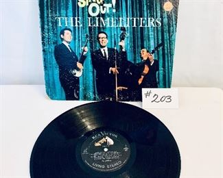 #203 -$10,   The Limeliters Sing Out! 1962, Condition: Fair
