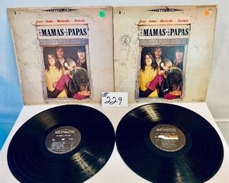#229 -$8 Each,   Mamas & the Papas 1966, Condition: Acceptable and Fair