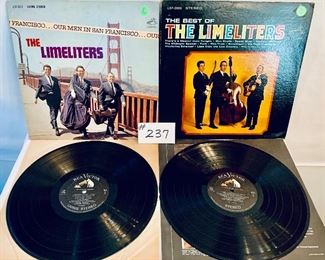 Lot 237 -$15,   The Limeliters Albums 1963, Condition: Both Very Good