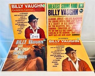 Lot 243 -$8,  Billy Vaughn Albums 1957-1964, Condition: Very Good to Acceptable