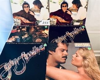 #255 - $7 Each,  Captain & Tennille Albums -Song of Joy/ Come in From The Rain/Greatest Hits 1977 Good(SOLD1)/ Make Your Move -Good to Acceptable 
