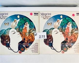 Lot 273 -$6 Each,   Henry Mancini Mancini 1970, Fair/ Henry Mancini Mancini 1970, Acceptable
