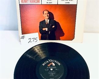 #275 -$5,   Henry Mancini The Best of Mancini 1964, Condition: Good
