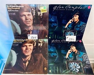 #285 and #286 - $6 Each,  (1 SOLD)Try A Little Kindness 1970, Very Good & Good/ (1 SOLD)Southern Nights 1977, Very Good (Both)
