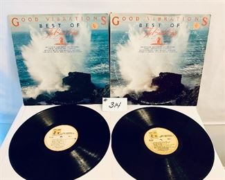 #314 - $8 Each,  Beach Boys Good Vibrations 1975,  Condition: Good (1), Acceptable (1) ( ONE SOLD)
