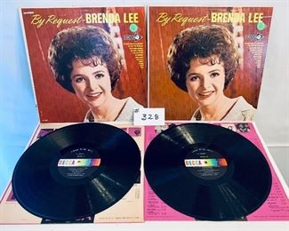 LOT 328- BRENDA LEE $5 EACH
BY REQUEST/ good condition. 1964