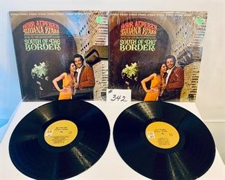 LOT 342- Herb Albert’s Tijuana brass
$6 EACH. SOUTH OF THE BORDER 
good condition 1974