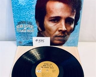 #345 - Herb Albert’s Tijuana brass $ 7
Very good 1967.  