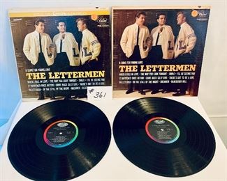 LOT 361- THE LETTERMAN  $8 EACH 
A SONG FOR YOUNG LOVE 
good condition 1962