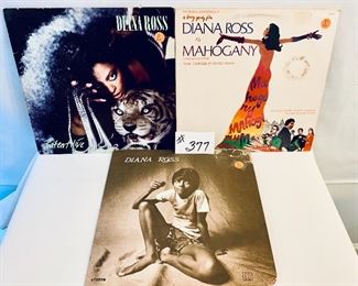LOT 377-(3) DIANA ROSS  $25
good-fair 1970-1975