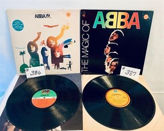 #386- ABBA/ABBA THE ALBUM $8
good 1977
#387- ABBA/ THE MAJIC OF ABBA (SOLD) 
good 1980