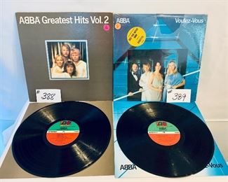 #388-ABBA/GREATEST VOL 2 (SOLD).  good 1979
#389- ABBA/ VOULEZ-VOUS $14
good 1979
