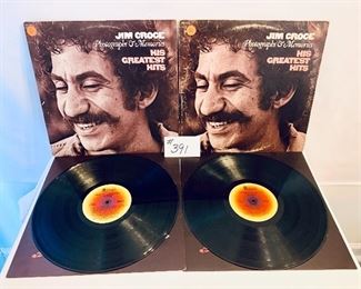 #391- JIM CROCE $12 EACH (SOLD 1)
PHOTOGRAPHS & MEMORIES 
good 1974