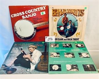 LOT 396- (4) albums $16
Very good-good   1958-1978
