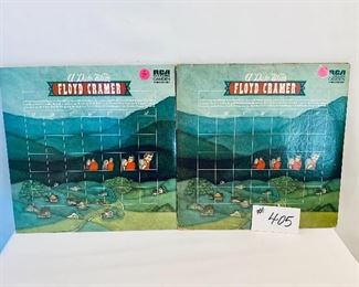 #405- (2) FLOYD CRAMER $5 EACH 
A DATE WITH FLOYD CRAMER 
very good-acceptable 1972 