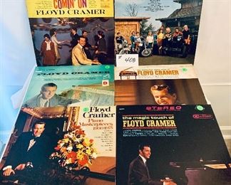 LOT408- (6) FLOYD CRAMER $20
good-acceptable 1965-1975