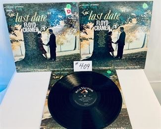 Lot 409- (3) FLOYD CRAMER $4 EACH 
LAST DATE   very good - acceptable 1960
